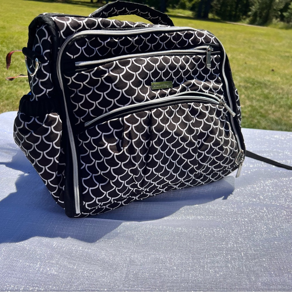 Black and White Patterned Baby bag backpack